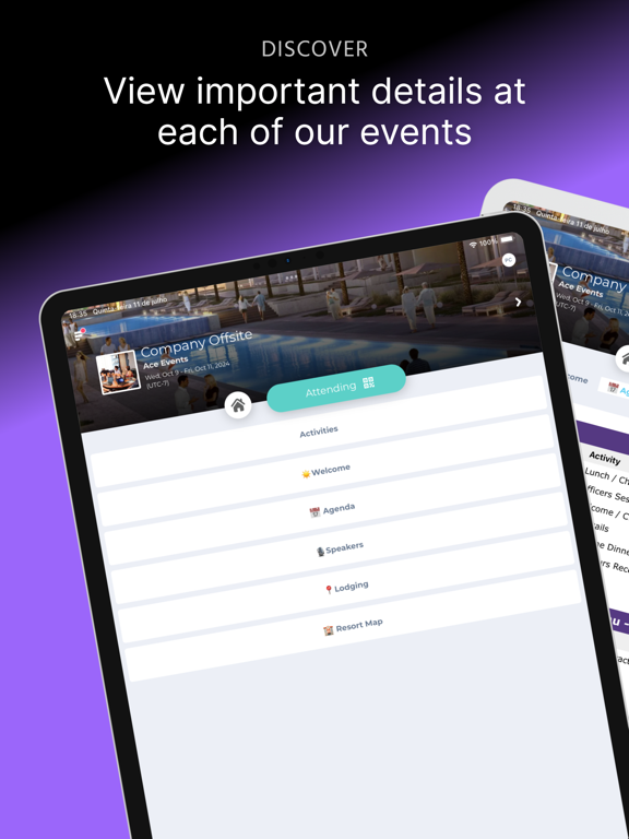 NSA Live! iPad screenshot 1 - Productivity app