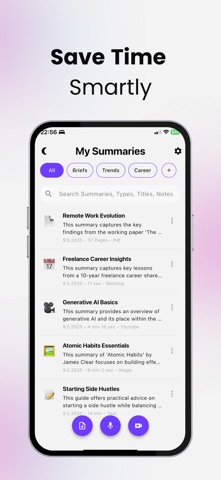 SumApp: AI Summary Note Taker Screenshot 2 of 8