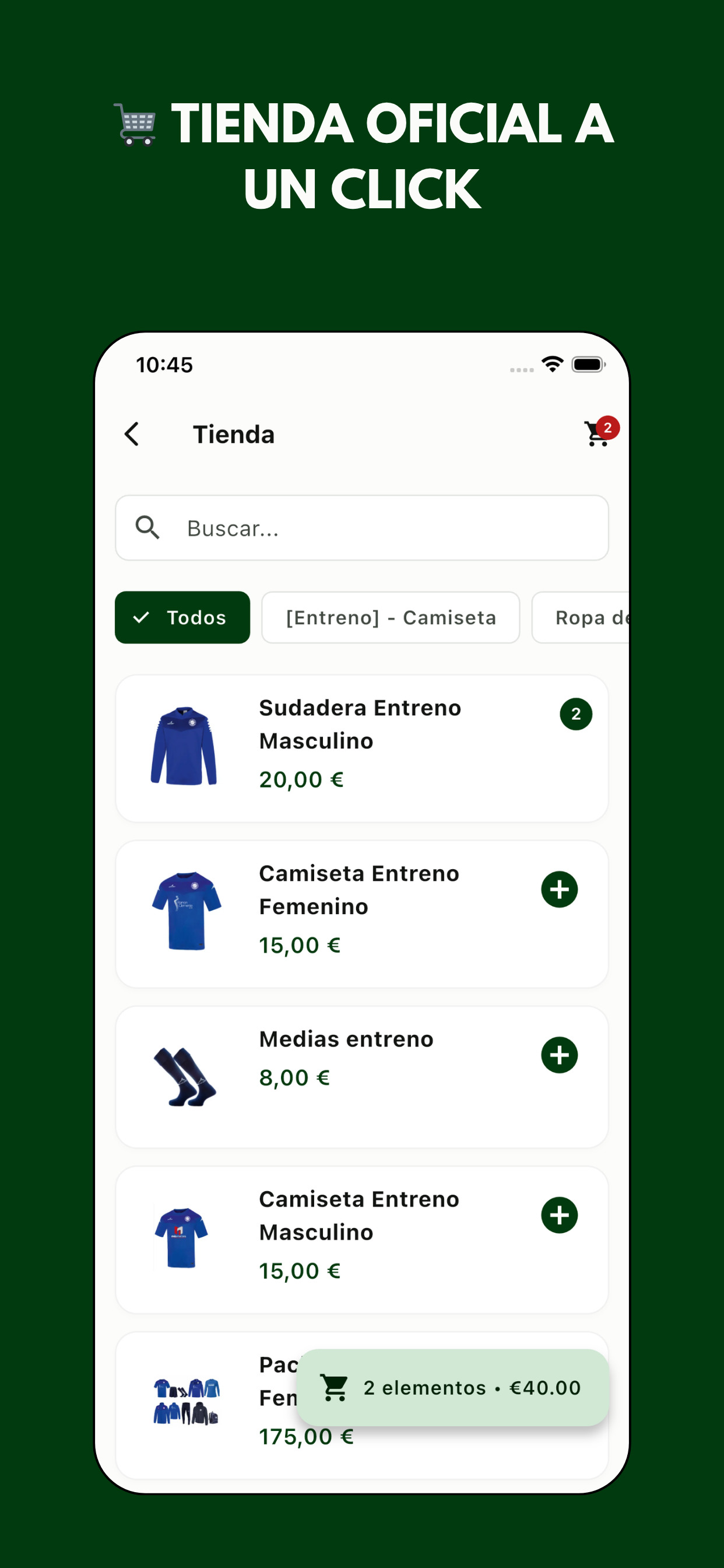 Klubase screenshot 3