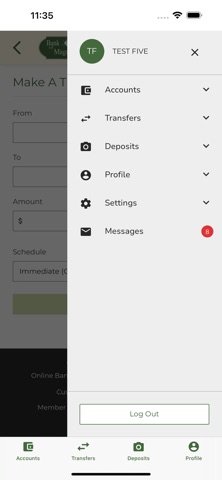 Bank of Magnolia Mobile iPhone screenshot