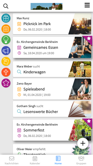 Ev. Kirchengemeinde Berkheim Screenshot