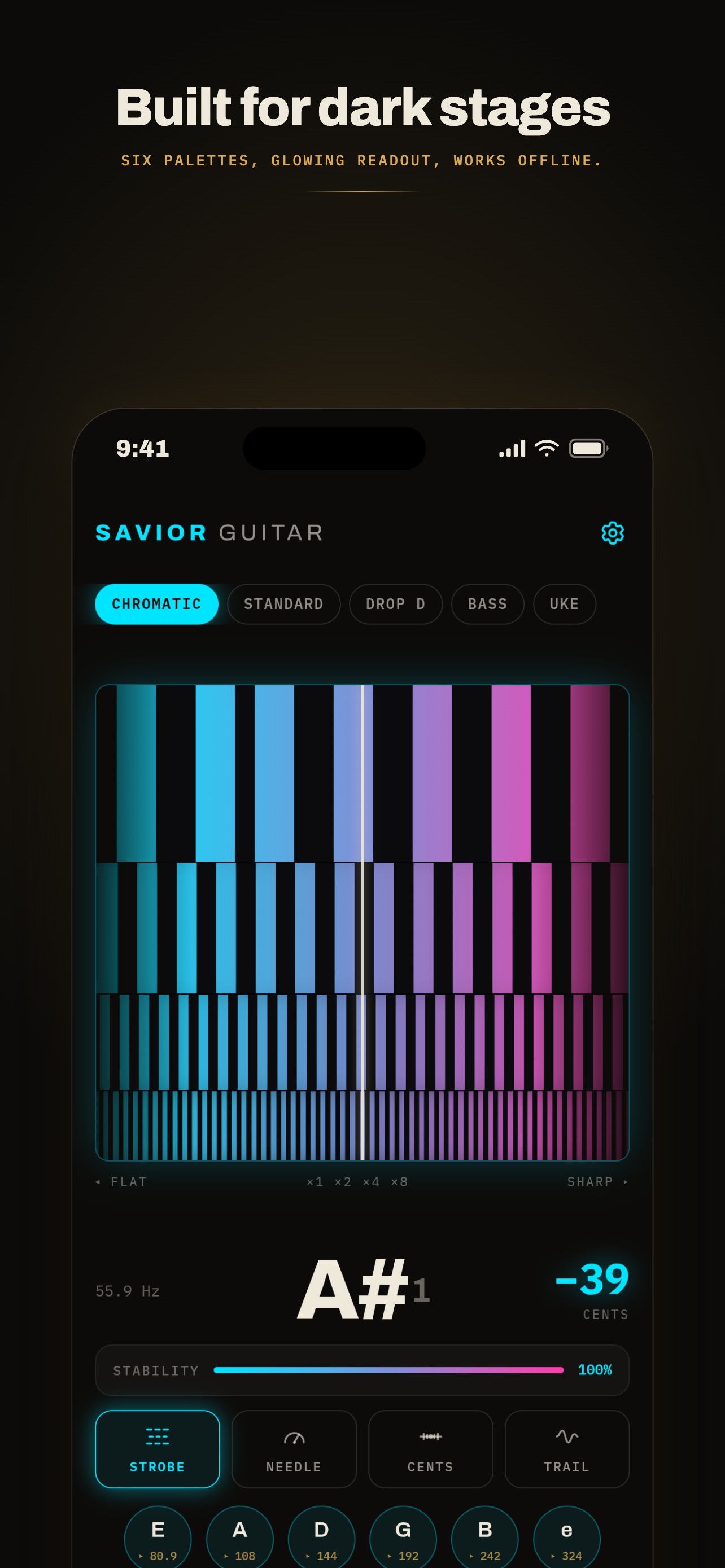 Screenshot 4 of Savior Guitar Tuner: Pro
