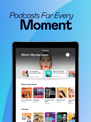 Rayo - Radio, Music, Podcasts iPad screenshot 4