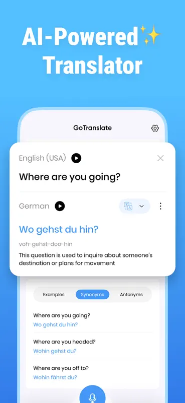 GO Translator : AI Translation screenshot 6 of 9
