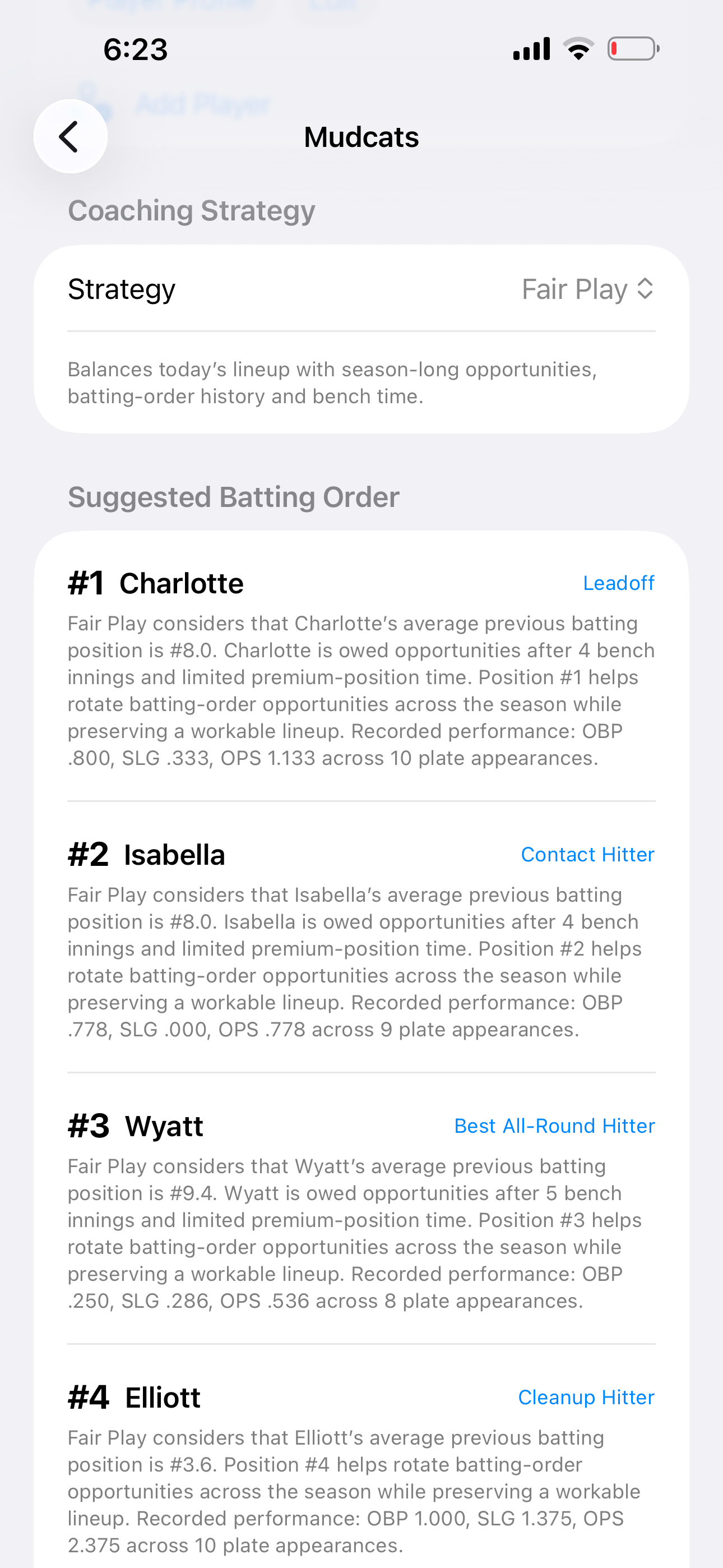 Baseball Coach Assistant screenshot 7