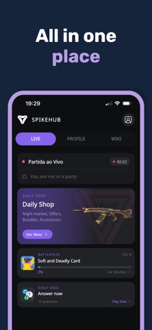 SpikeHub: Valorant Shop & Duo iPhone screenshot 8