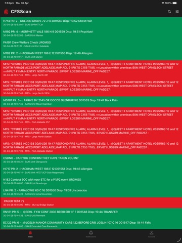 CFSScan iPad screenshot 1