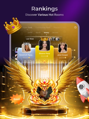 Amar - Lite Chat & Voice Room App Store preview screenshot 8
