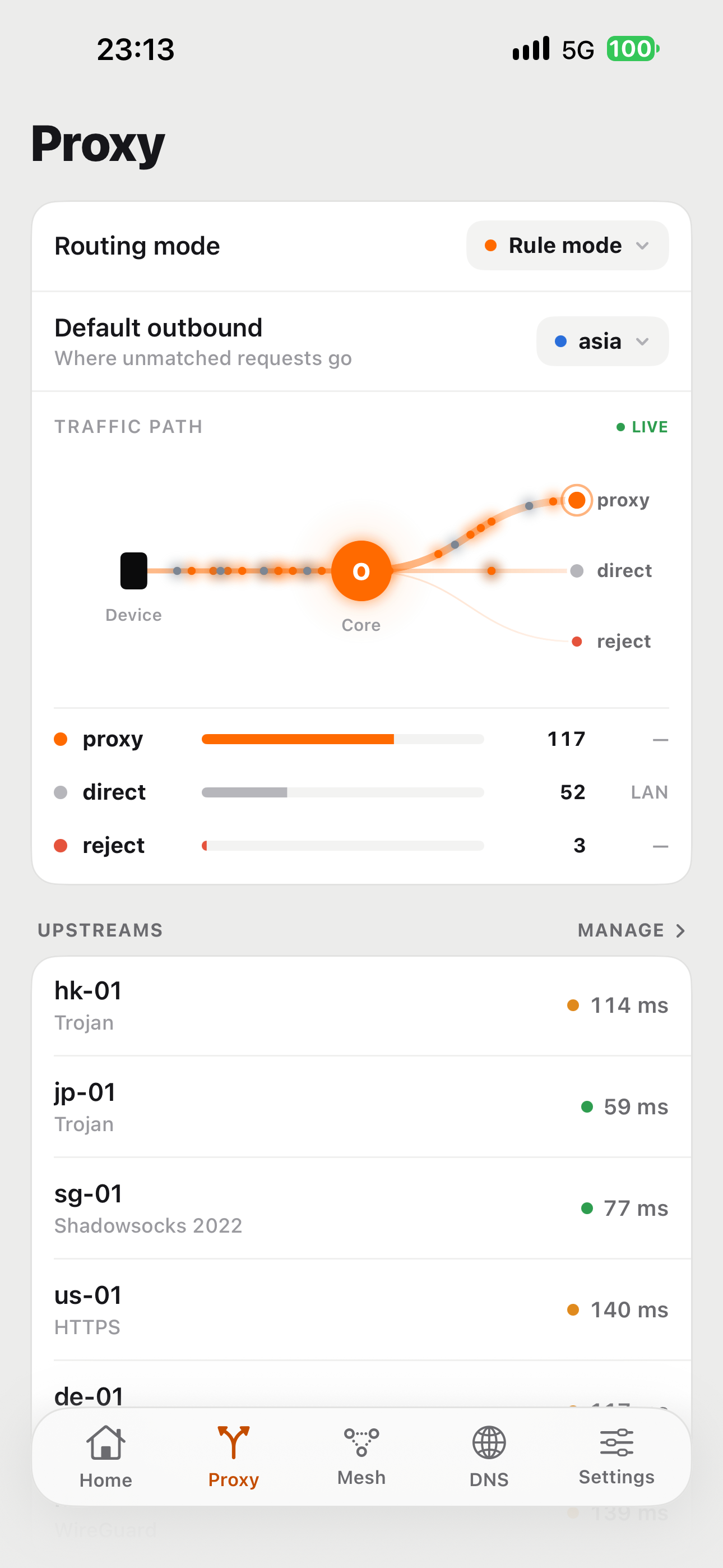 Orange Net screenshot 2