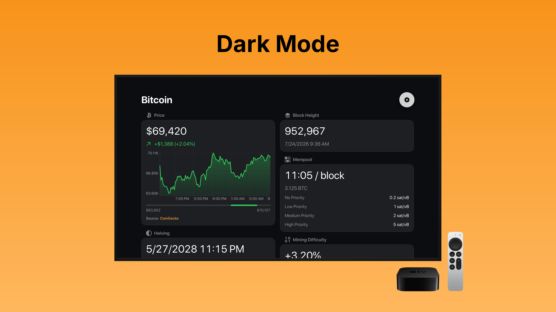Satoshi Widgets screenshot 15