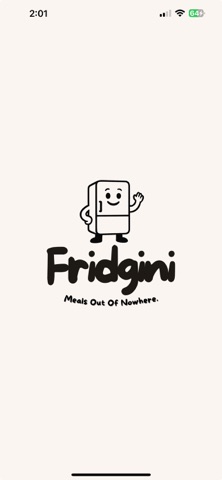 Fridgini iPhone screenshot