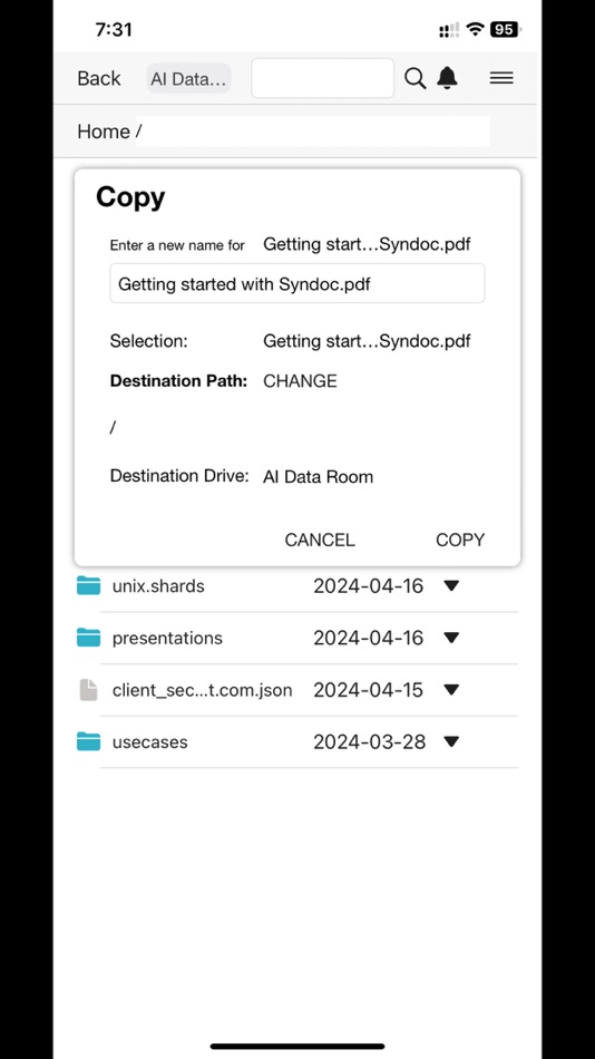 #7. Smart Vault (iOS) 由: Vedist Systems Private Limited