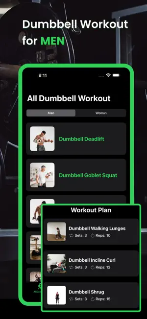 Dumbbelle Workout Fitness screenshot 4