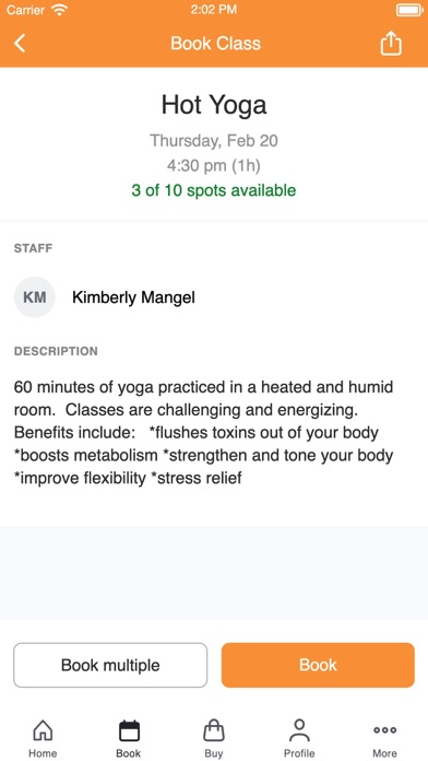 Screenshot #3 pour Good Vibes Hot Yoga