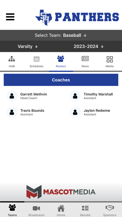Spring Hill Panther Athletics Screenshot