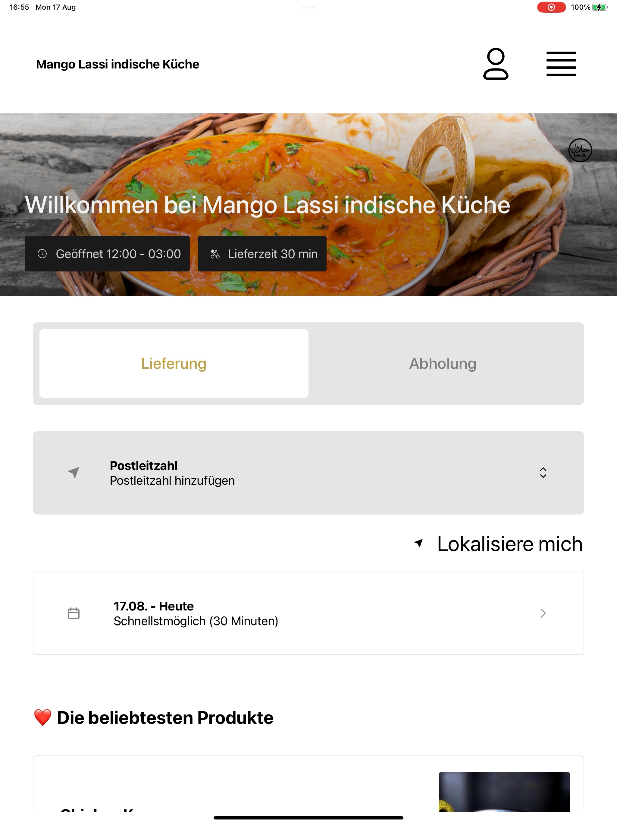 Mango Lassi indische Küche screenshot 14