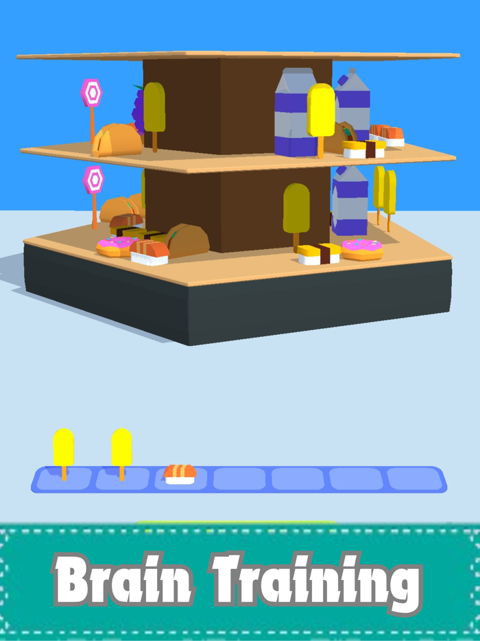 Shelf Items Sort Triple Match