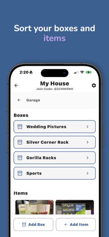 Shelver: Home Organization iPhone screenshot