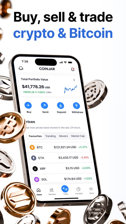 CoinJar: Buy Bitcoin & Crypto screenshot-0