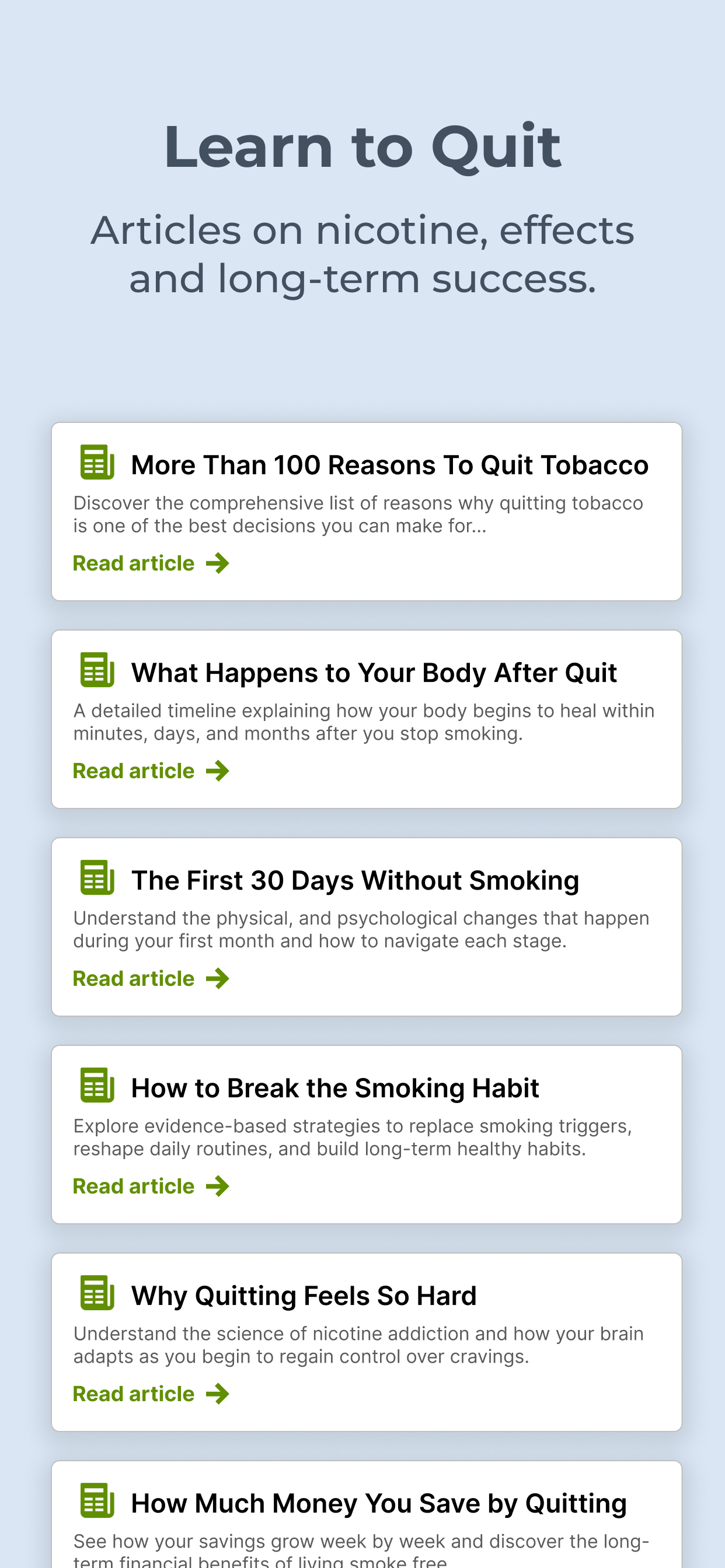 Grow - Quit Smoking App screenshot 4