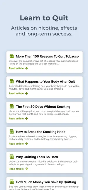 Grow - Quit Smoking App screenshot 4