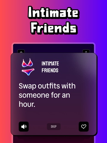 Truth or Dare Party Game: DASH iPad screenshot