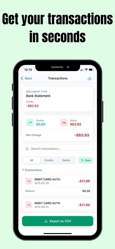 Bank Converter to CSV screenshot 3