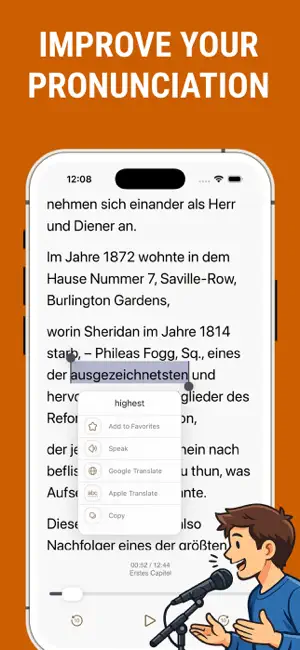 German Reading and Listening screenshot 1