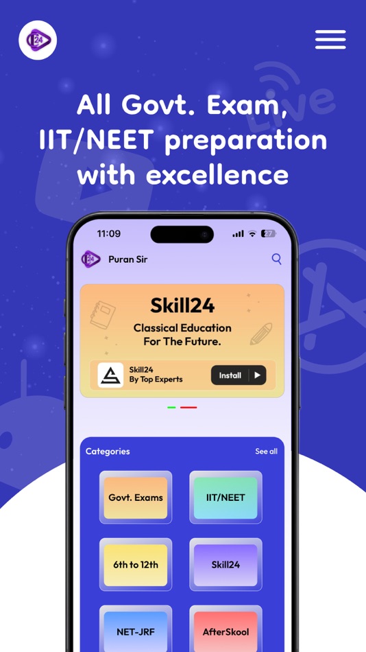#1. Class24 - Exam Preparation App (iOS) 由: Imran Khan