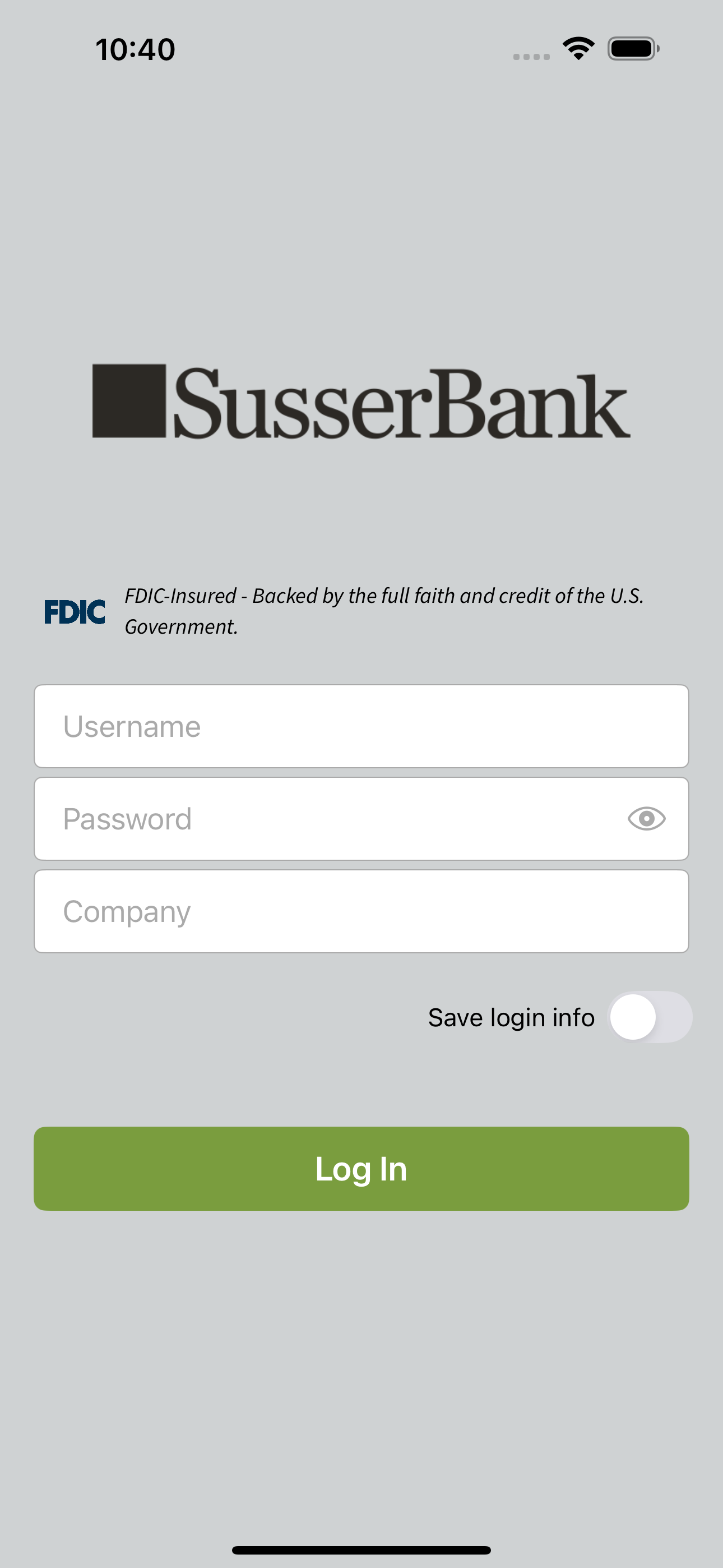 Susser Bank - RDC Business