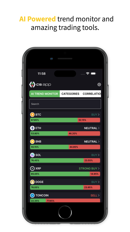 #7. Crypto Signals & Trade Signals (iOS) 由: CSTechnology LLC