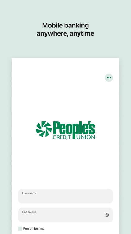 People's CU Mobile Banking