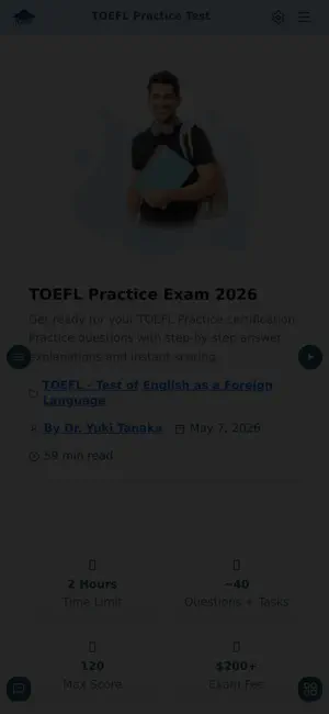 TOEFL Practice Test Online screenshot 1