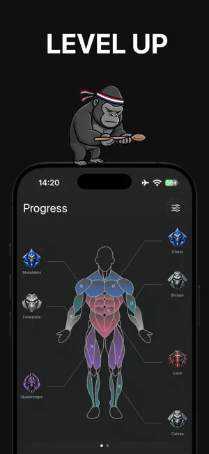 Coach Kong: Meal Prep & Gym screenshot 2