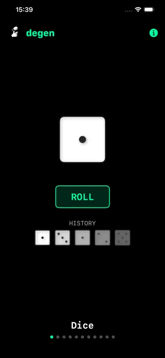 Degen screenshot 1