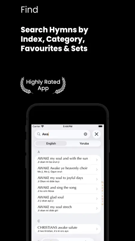 CSHymns screenshot 2 of 7
