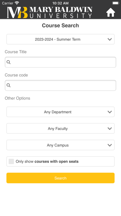 myMBU iPhone screenshot 3 - Education app