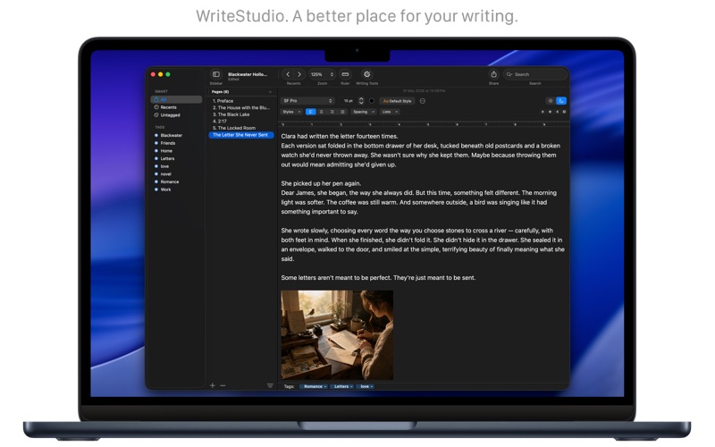 Screenshot #1 pour WriteStudio