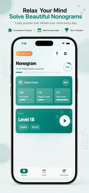 Nonogram - Pixel Puzzles screenshot 1
