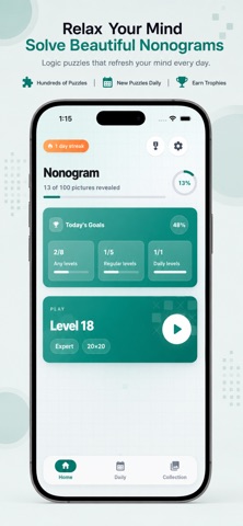 Nonogram - Pixel Puzzles iPhone screenshot