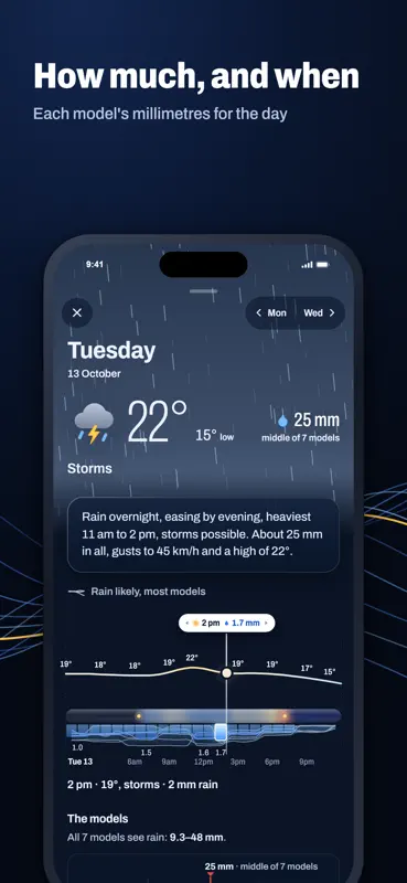Bravo Weather: Rain Forecast screenshot 5 of 7