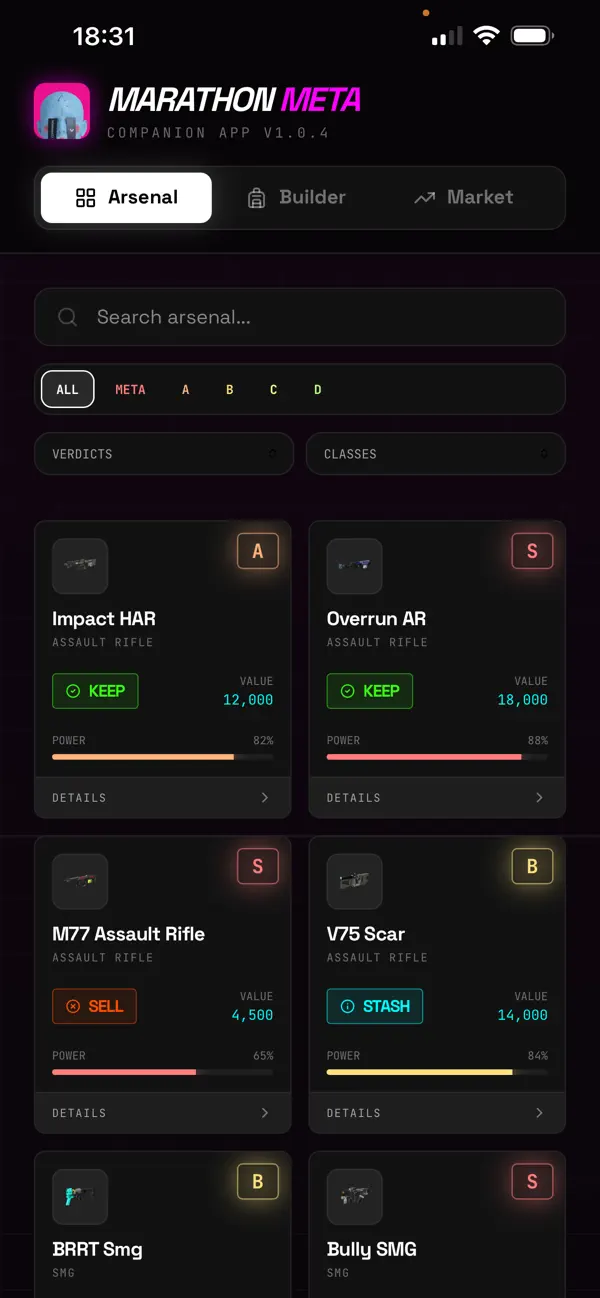 #1. Marathon Meta (iOS) Podle: Carl Johan Legert