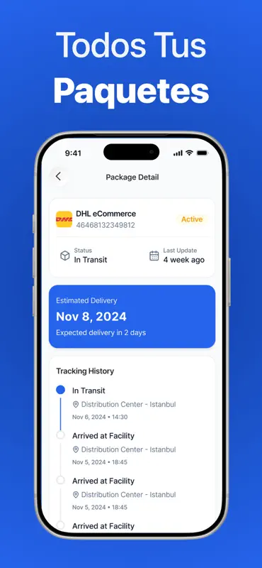 Paxlo；Package Tracker, Parcel screenshot 5 of 6
