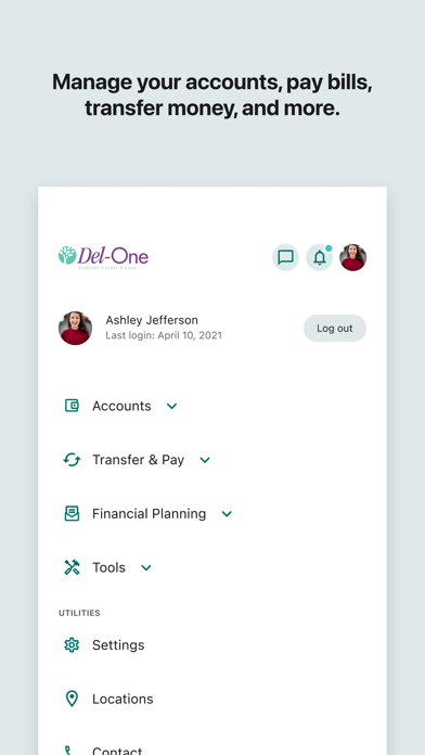 Del-One FCU Screenshot
