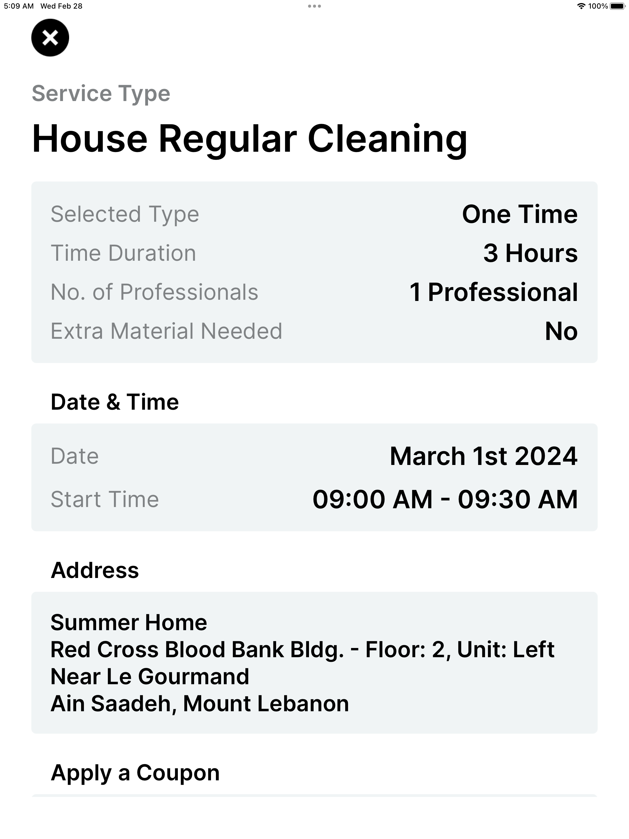 The House Keeping