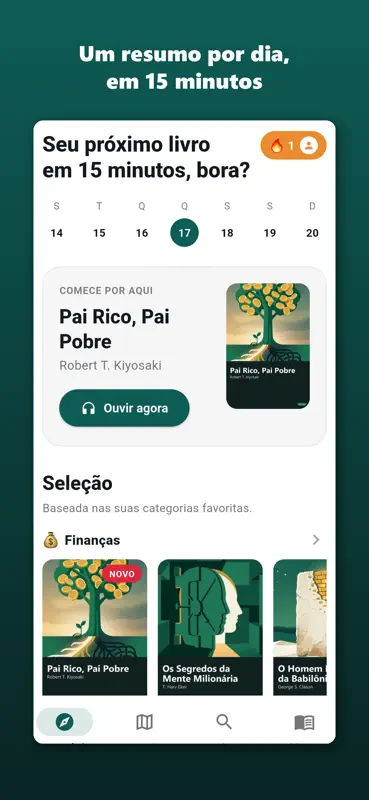 15 minutos: Resumos de Livros screenshot 1 of 6