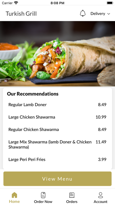 Turkish Grill Birmingham Screenshot
