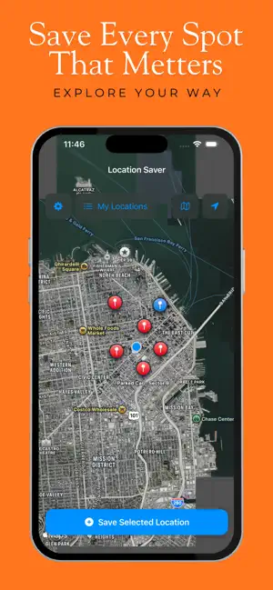 PinPoint: Save & Share Maps screenshot 1