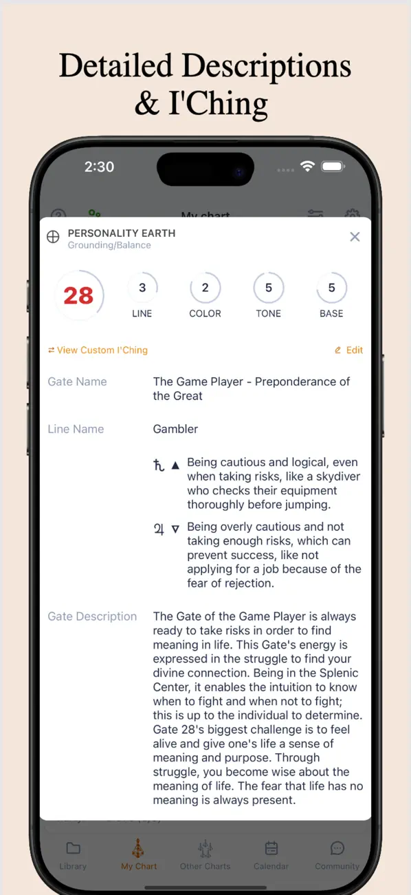 #2. Neutrino Design - Human Design (iOS) Göre: BITSTREAM LTD EOOD