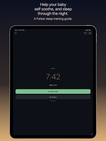 Baby Sleep Trainer: Ferber iPad screenshot